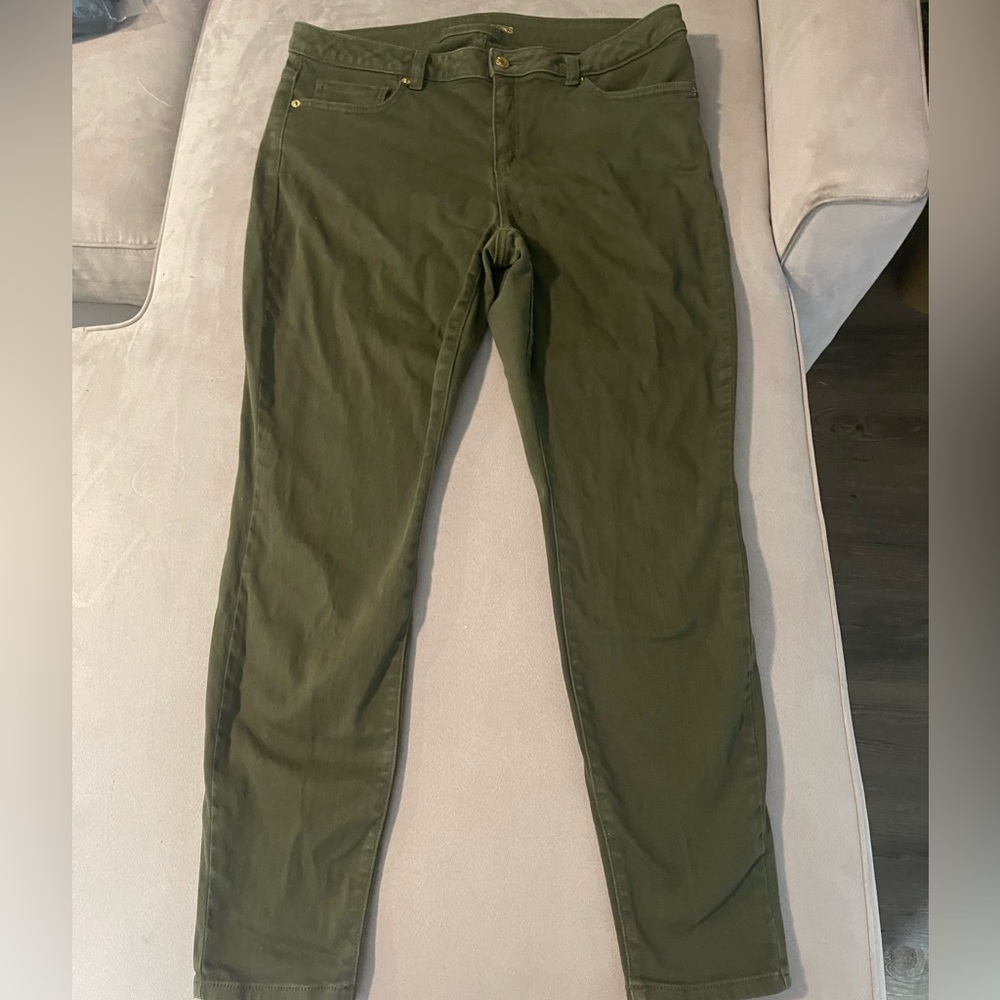 MK Ivy green jeans MK NWT lzzy Michael Kors skinny